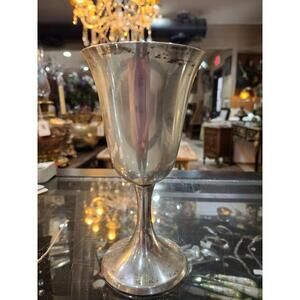 International Sterling Silver Goblet No. 102 Mid-Century Modern Chalice 4.6oz